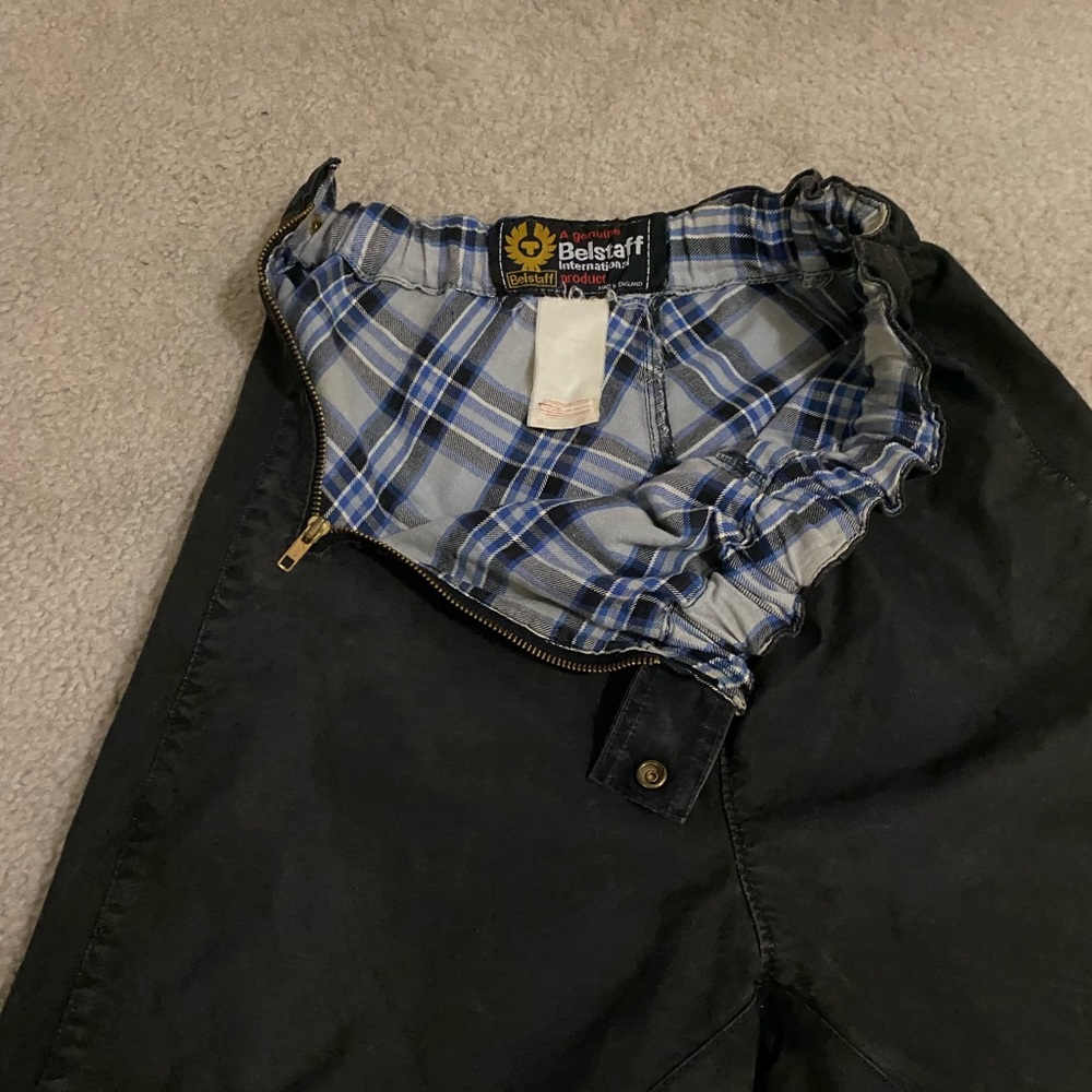 Vintage Belstaff Motorcycle pants /washedblack/30/32